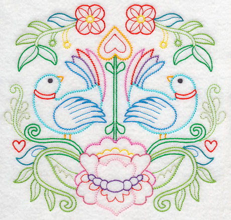 Swedish Folk Art - Birds (Vintage)