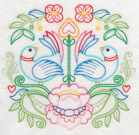 Swedish Folk Art - Birds (Vintage)