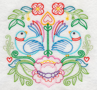 Swedish Folk Art - Birds (Vintage)