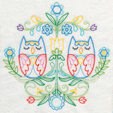 Swedish Folk Art - Owls (Vintage)