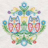 Swedish Folk Art - Owls (Vintage)