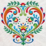 Folk Art Heart of Whimsy