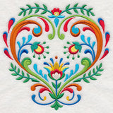 Folk Art Heart of Whimsy