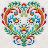 Folk Art Heart of Whimsy