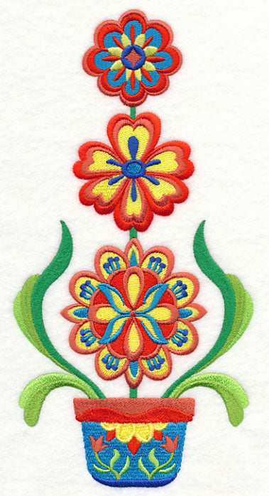 Blooming Swedish Topiary