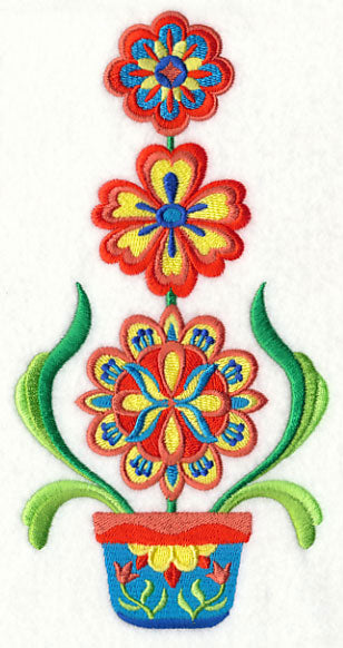 Blooming Swedish Topiary