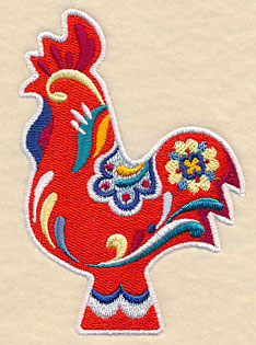 Classic Dala Rooster