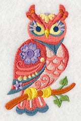 Flower Power Owl