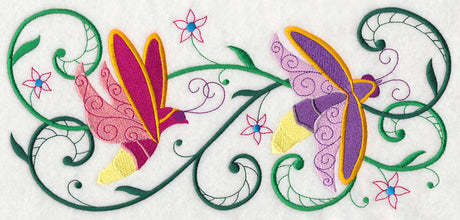 Firefly Frenzy Border