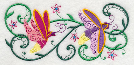 Firefly Frenzy Border