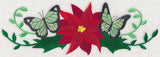 Christmas Butterfly Border