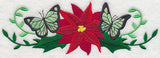 Christmas Butterfly Border