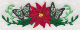 Christmas Butterfly Border