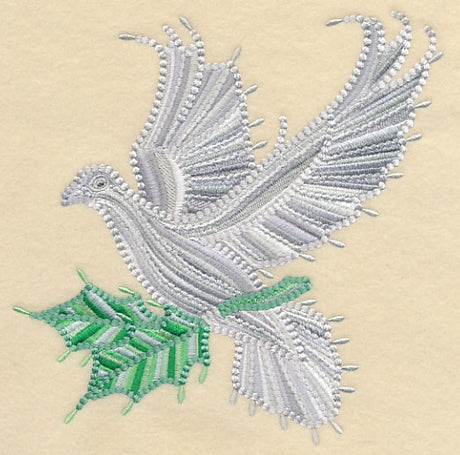Delicate Christmas Dove