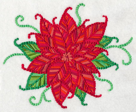 Delicate Christmas Poinsettia