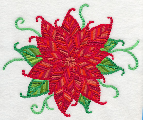 Delicate Christmas Poinsettia