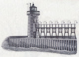 South Haven Lighthouse Sketch (Michigan)