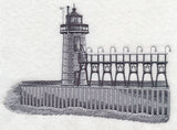 South Haven Lighthouse Sketch (Michigan)