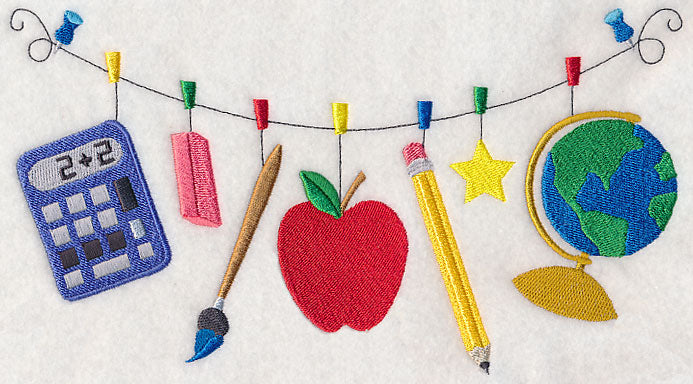 Back to School Clothesline