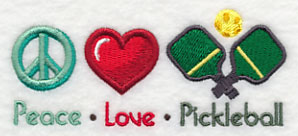 Peace Love Pickleball