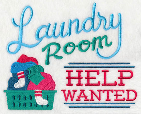 Laundry Room Help Wanted