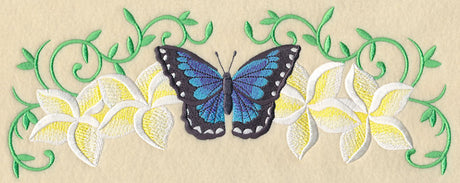 Frangipani and Butterfly Border