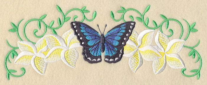 Frangipani and Butterfly Border