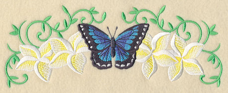 Frangipani and Butterfly Border