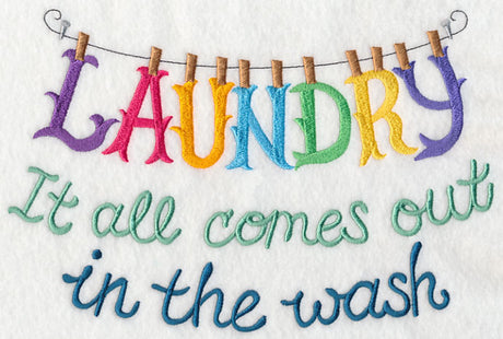 It All Comes Out in the Wash
