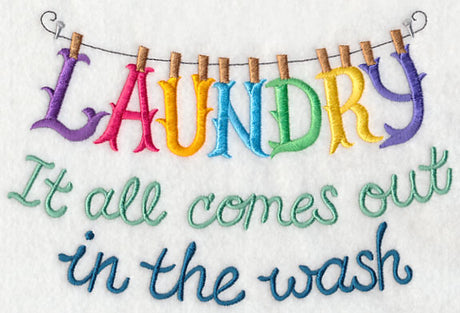 It All Comes Out in the Wash