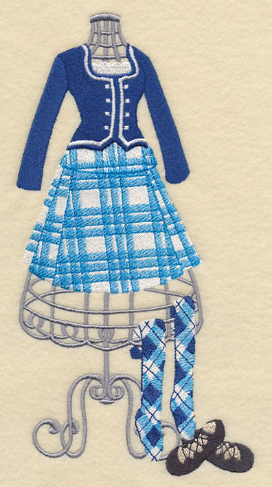 Scottish Dance Dress Form