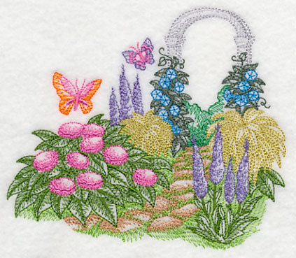 Garden Archway Serenity (Toile)