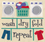 Wash, Dry, Fold, Repeat