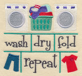 Wash, Dry, Fold, Repeat