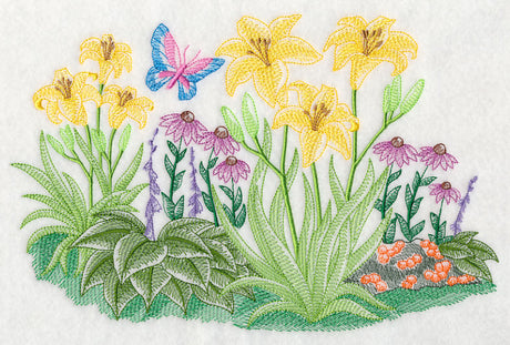 Flower Patch Serenity (Toile)