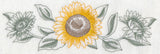 Sunflower Border (Toile)