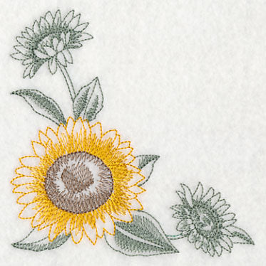 Sunflower Corner (Toile)