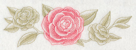 Camellia Border (Toile)