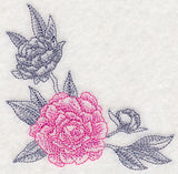 Peony Corner (Toile)