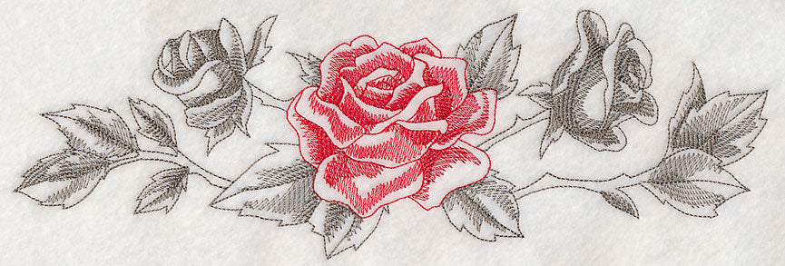 Rose Border (Toile)