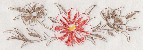 Cosmos Border (Toile)