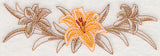 Daylily Border (Toile)