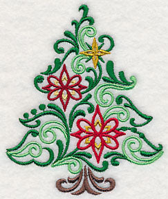 Christmas Filigree Tree