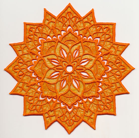 Mehndi Sunburst (Lace)