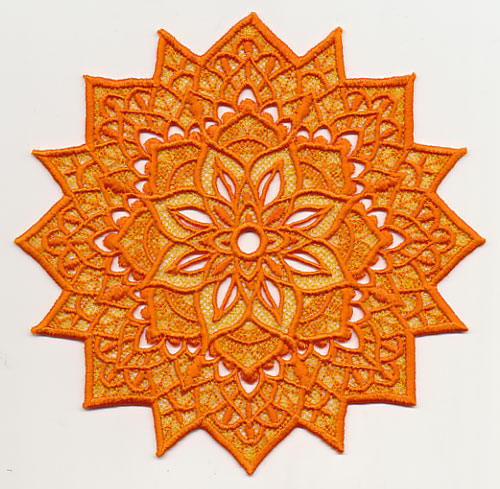 Mehndi Sunburst (Lace)