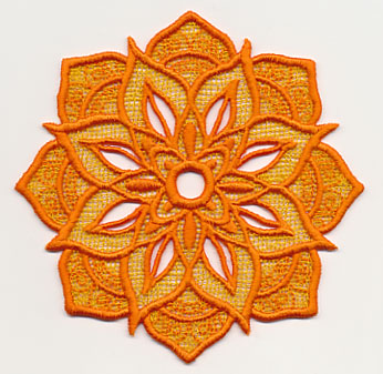 Mehndi Sunburst (Lace)