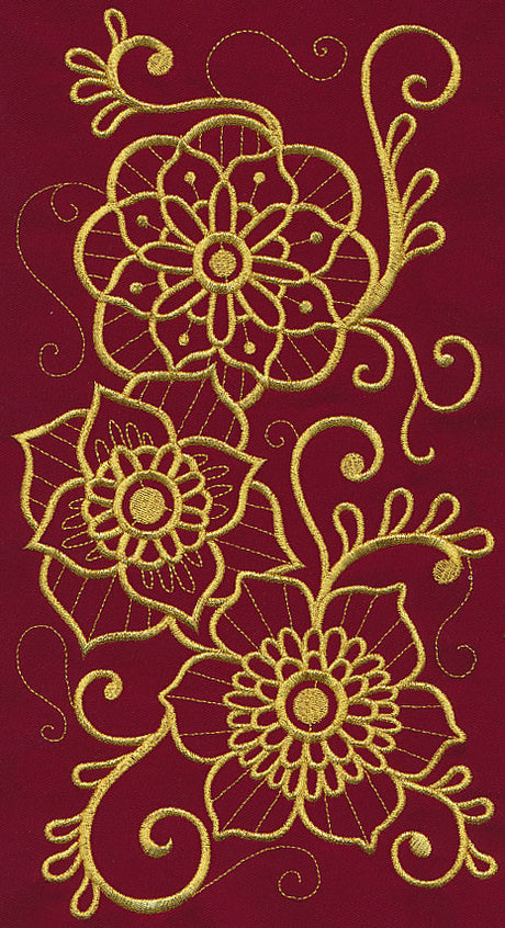Mehndi Grace (Goldwork)