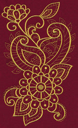 Mehndi Brilliance (Goldwork)