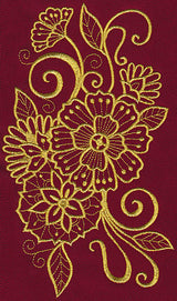 Mehndi Majesty (Goldwork)