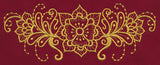 Mehndi Beauty (Goldwork)